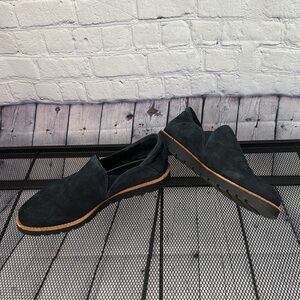 Vaneli Navy Suede Shoes 8M